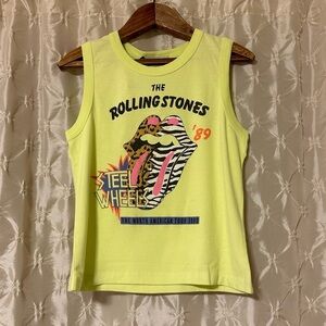 Daydreamer The Rolling Stones Steel Wheels Shrunken Tank Top